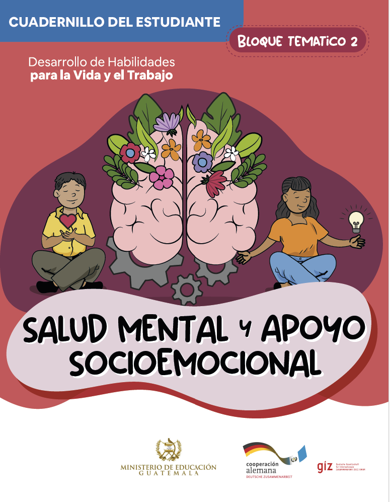 Portada del cuadernillo del curso Salud mental y apoyo socioemocional