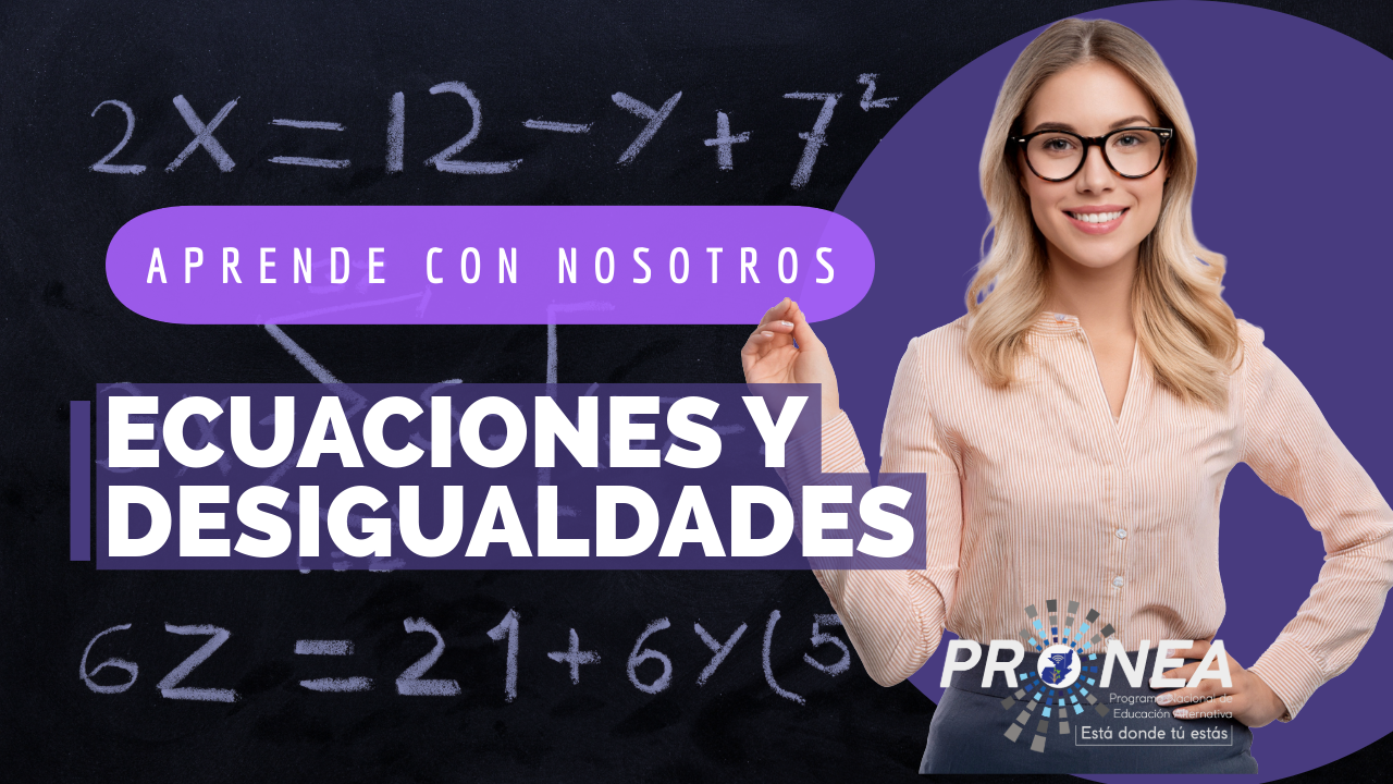 Miniatura del video con el título "Ecuaciones y desigualdades: resolviendo lo desconocido en la vida y en las matemáticas"