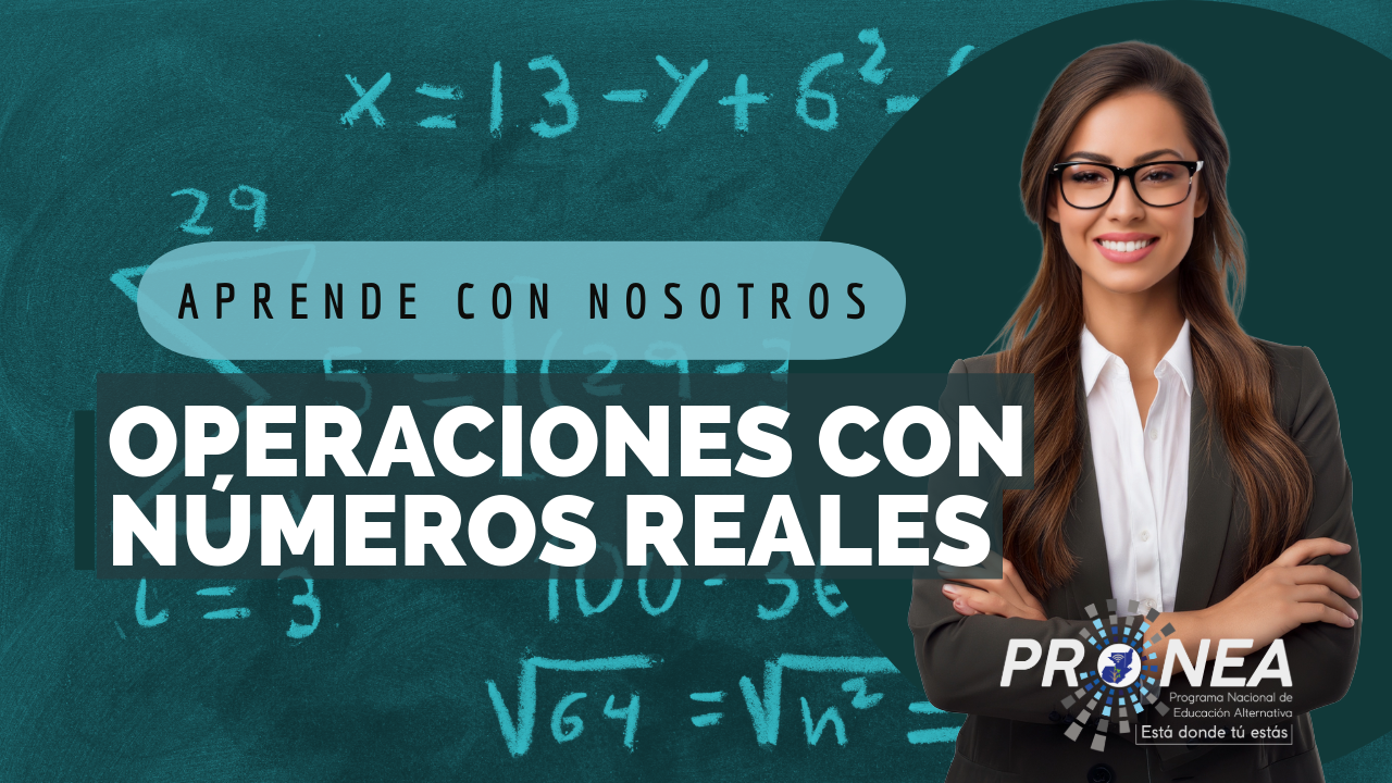 Miniatura de video con título "Operaciones con números reales"