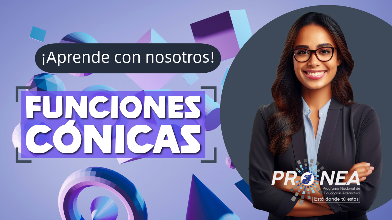 miniatura de video con el título "Funciones cónicas"