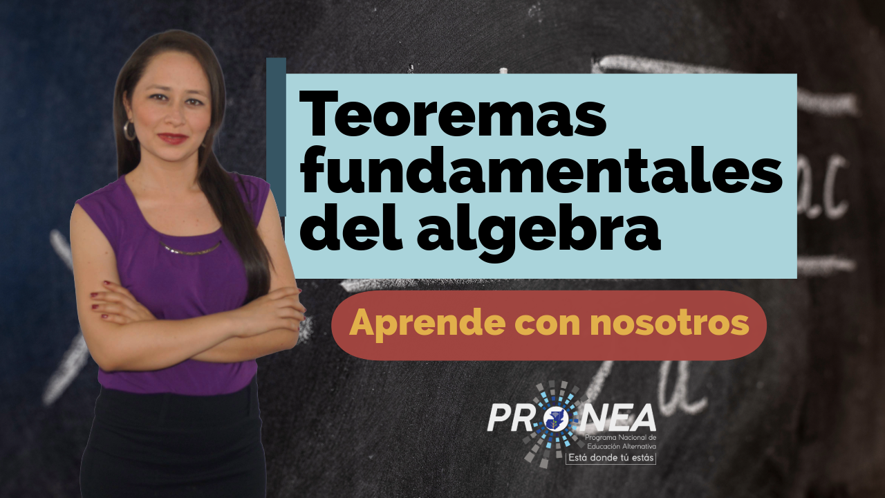 Miniatura de video con el título "Teoremas fundamentales del álgebra"