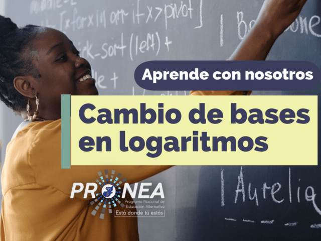 Cambio de bases en logaritmos