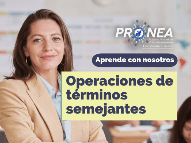 Operaciones de términos semejantes: explicación fácil paso a paso