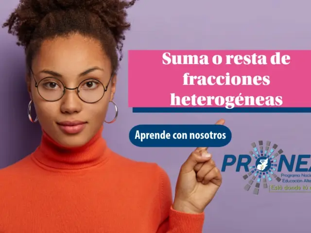 Suma y resta de fracciones heterogéneas: explicación paso a paso